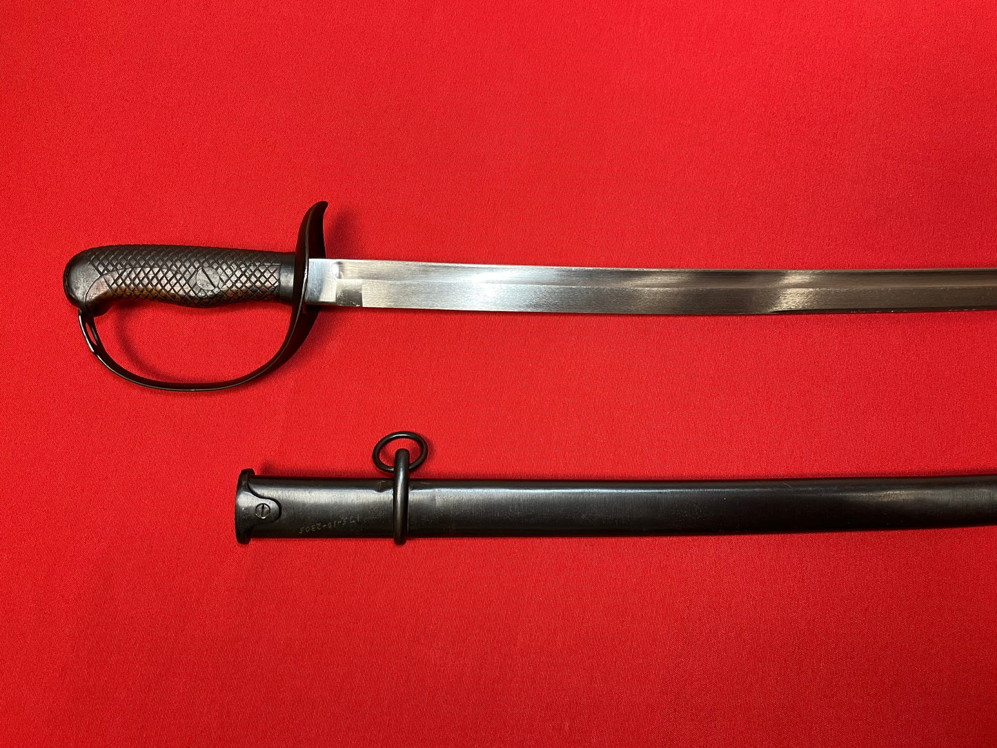 WW2 JAPANESE NCO CAVALRY TYPE 32 SWORD/SABER & SCABBARD - MATCHING #'s 17253