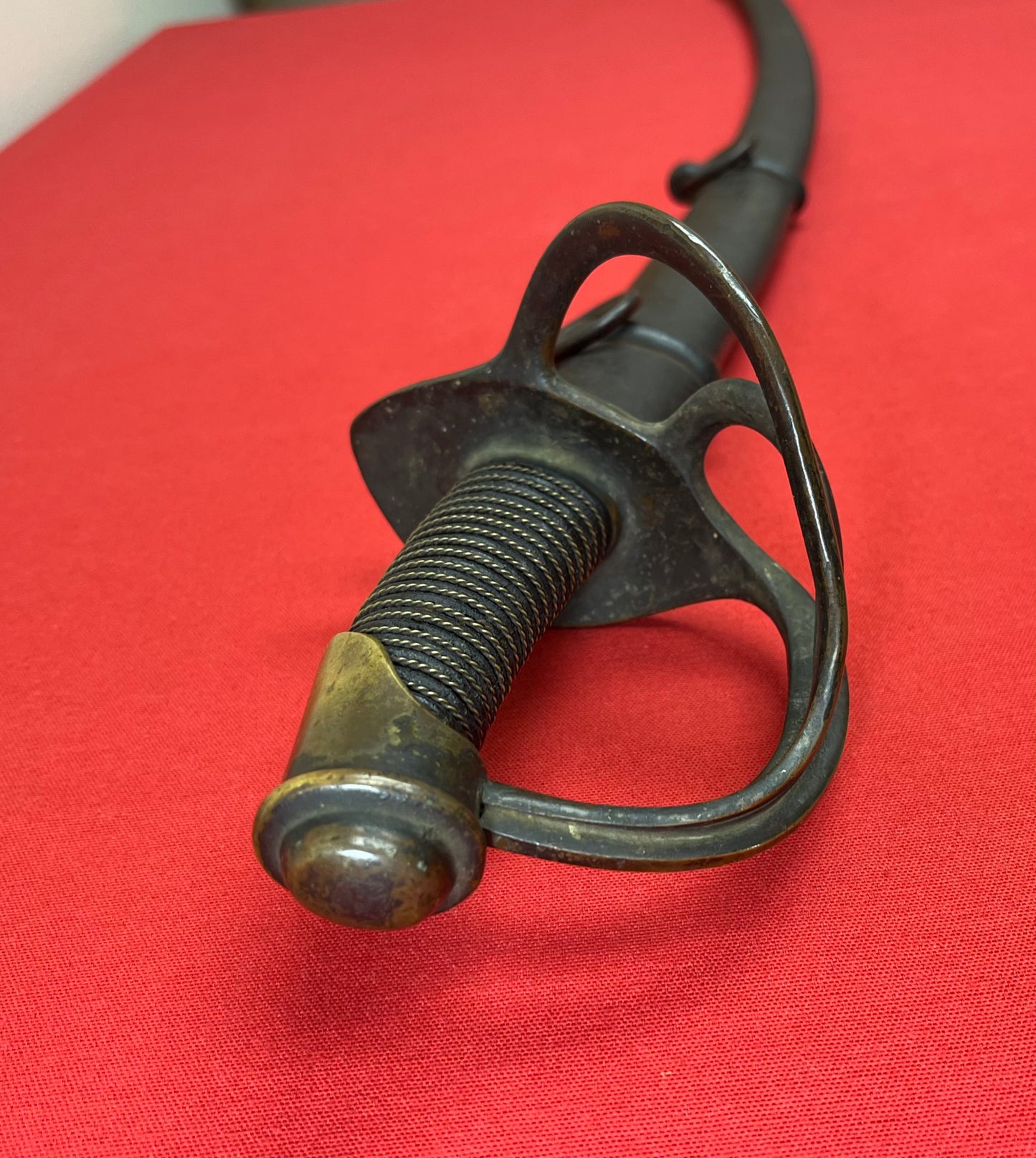 Authentic M1840 U.S. Civil War "Wrist Breaker" Heavy Cavalry Saber/Sword