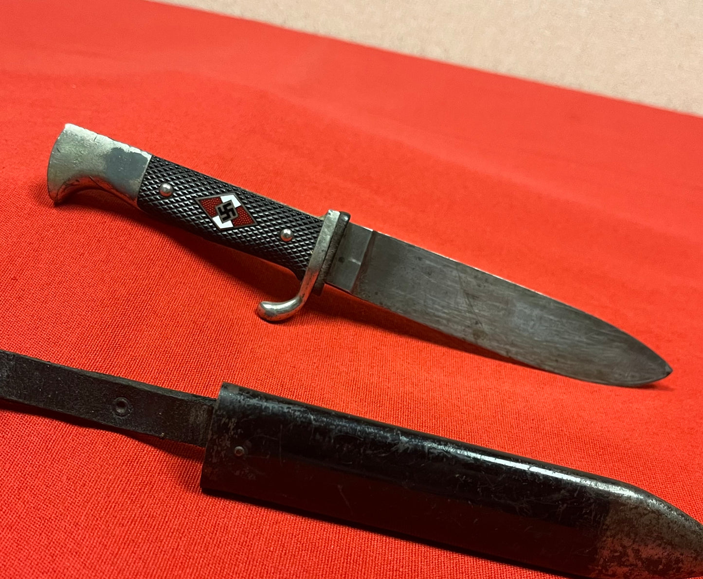 Authentic WW2 Era German HJ Hitler Youth Knife by Carl Eickhorn