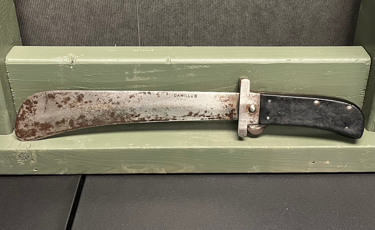 WW2 USAAF SURVIVAL KNIFE / FOLDING MACHETE ￼