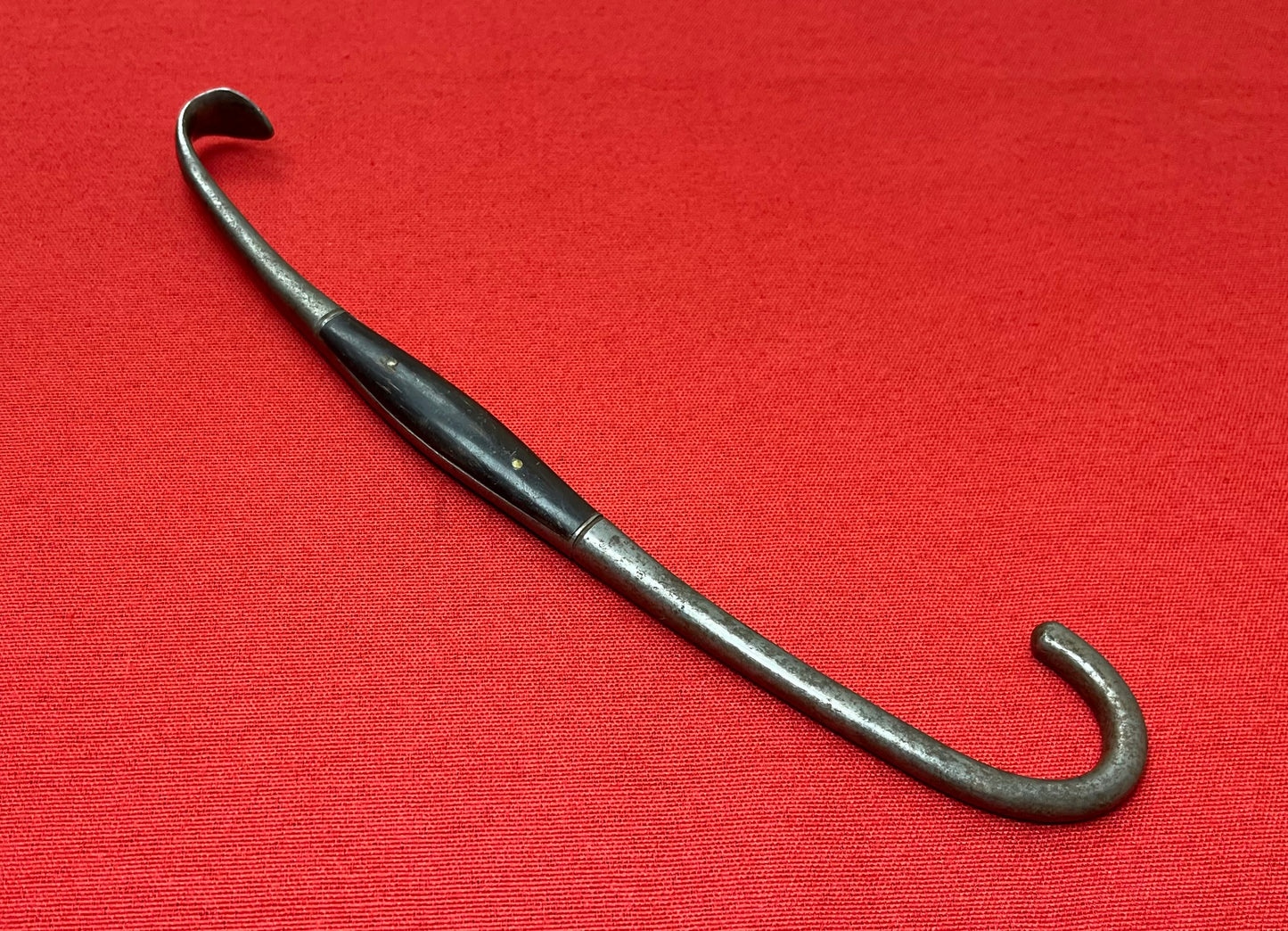 C.1855 Obstetric (Child Delivery) Blunt Hook & Crochet Set-Ferris & Co. Bristol