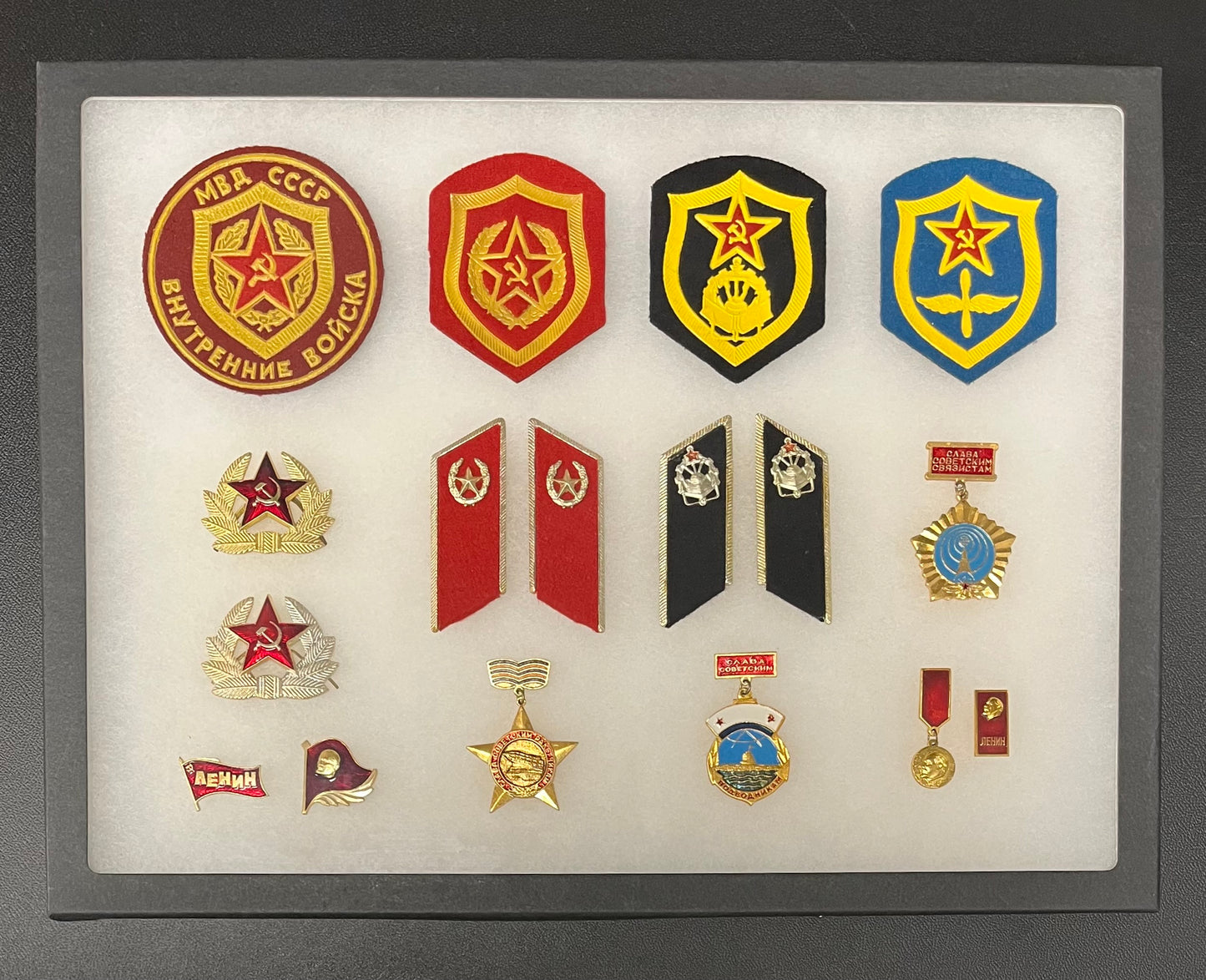 Cold War Russian Soviet Military Patch & Badge Lot - U.S.S.R