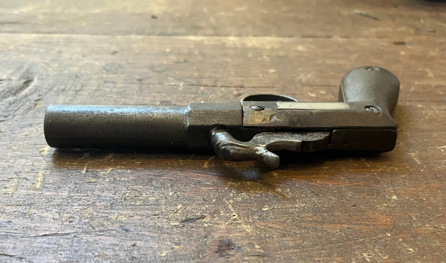 1857 William S. Butler (All-Cast) 41. Cal Percussion Boot Pistol - Civil War Era