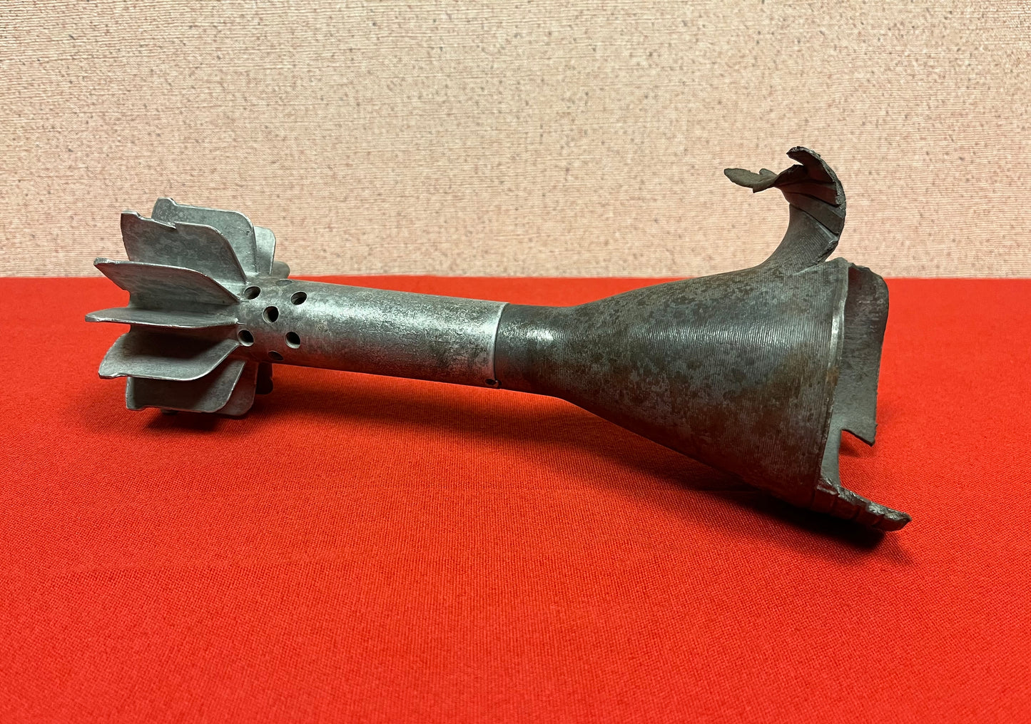 WW2 M34 Chemical Mortar Round Shrapnel Half - Dated 1942