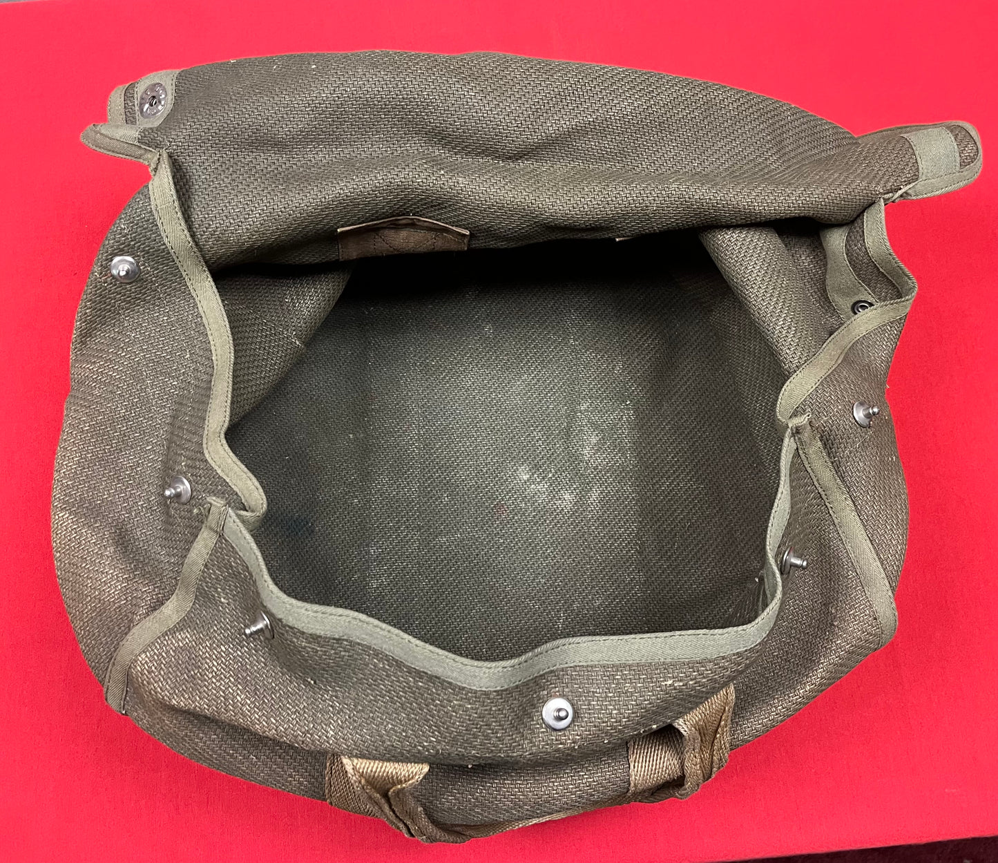 Original WWII German RZ20 Luftwaffe Fallschirmjäger (Paratrooper) Parachute & Bag Complete Set
