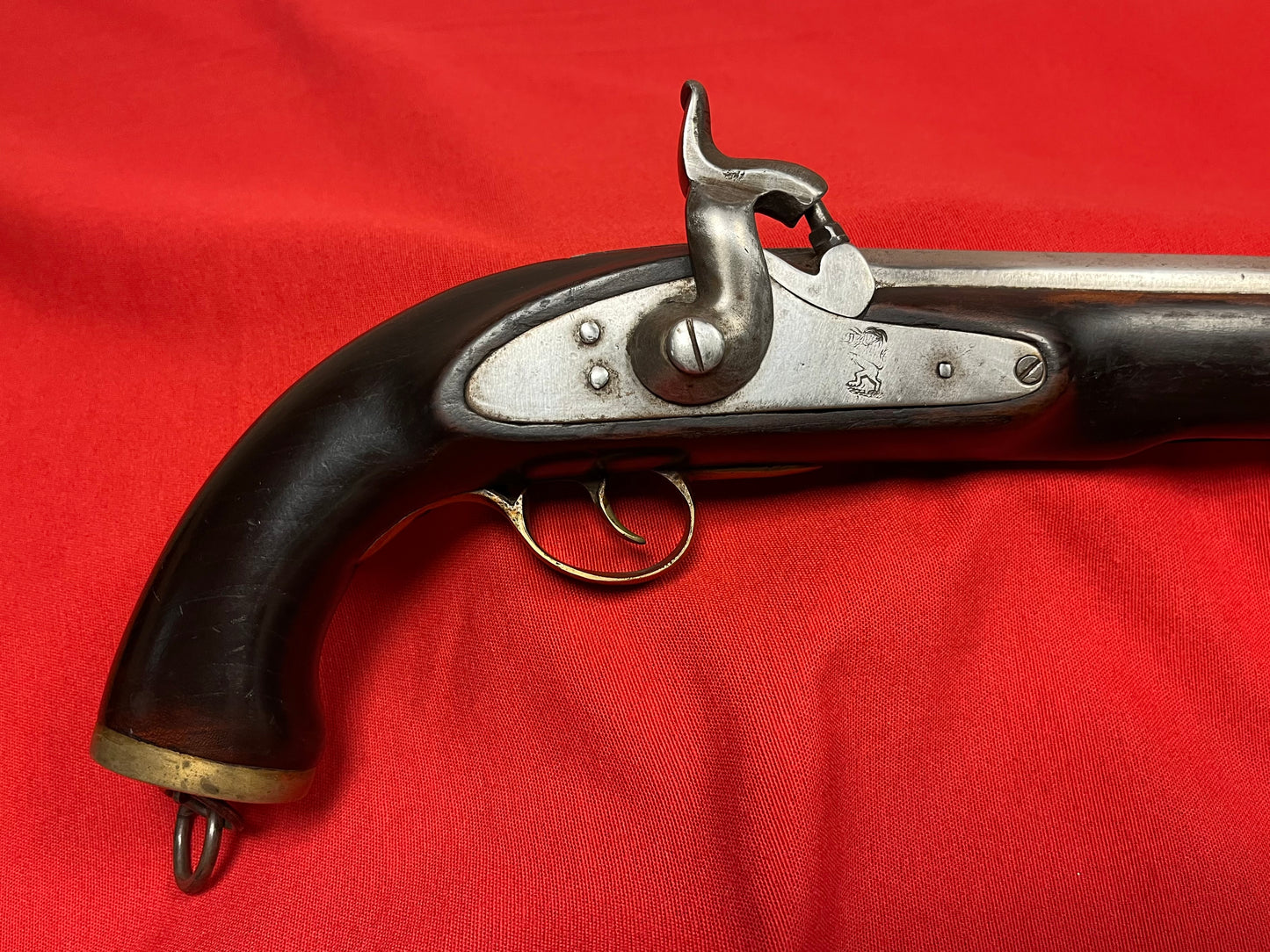 Original British East India Company Model 1843 Percussion Cavalry Horse Pistol