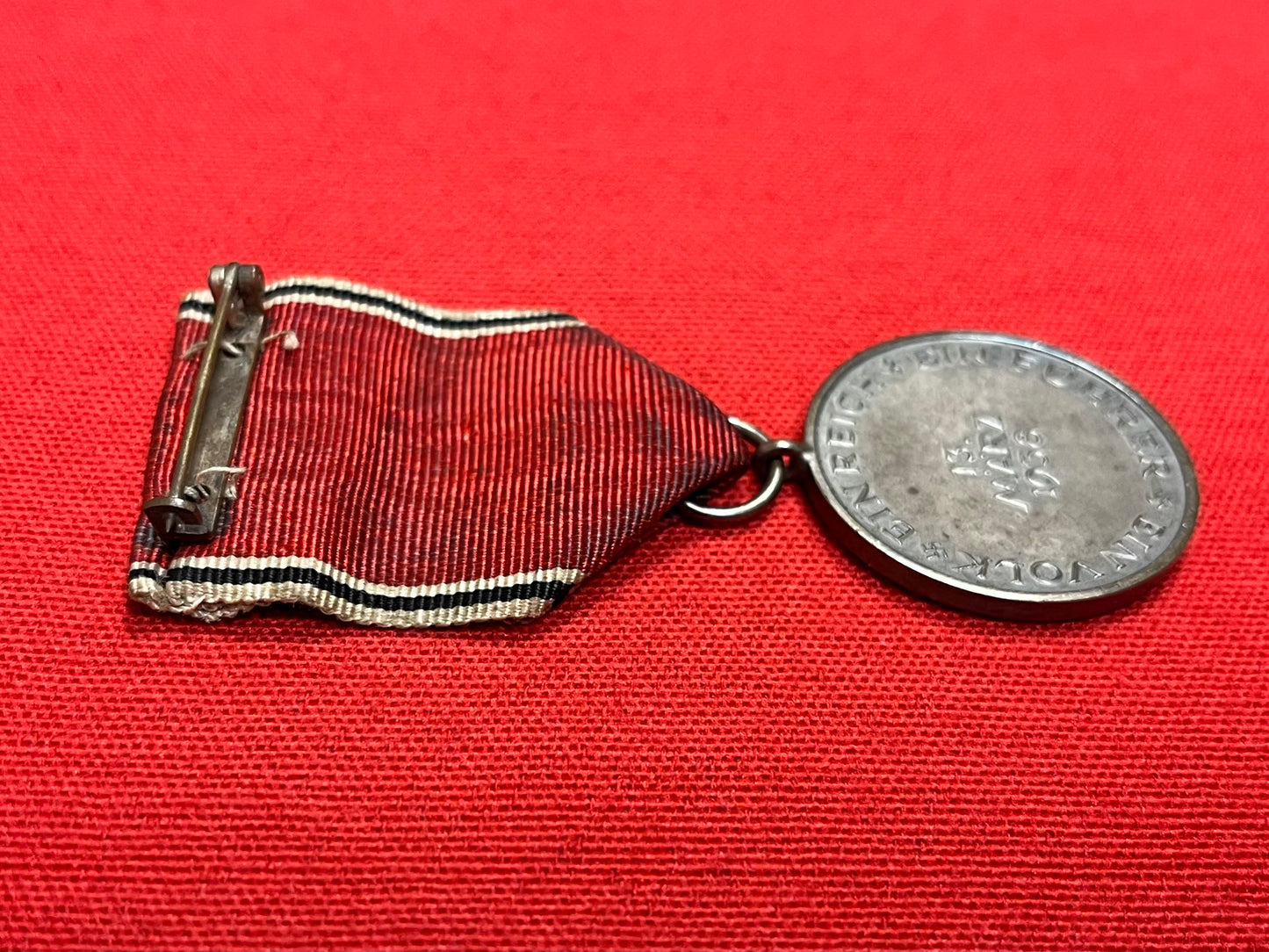 Authentic WWII Era German Commemorative Medal of 1st March 13, 1938 - Austria Annex