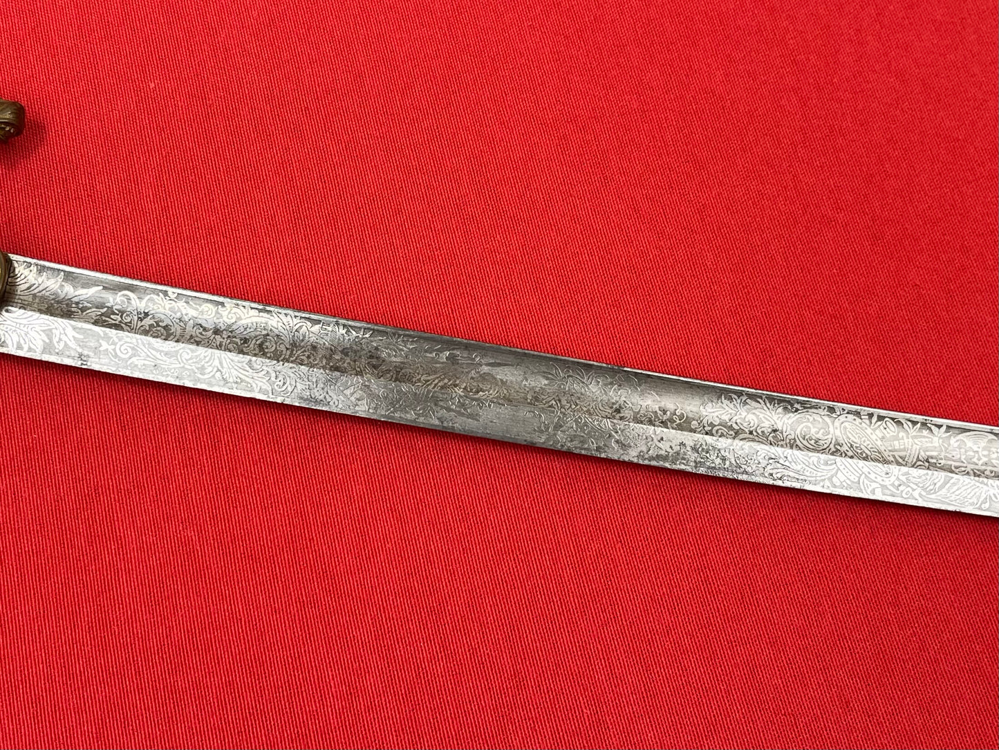 Pre WW1 Imperial German (Lions Head) Lancers Officer’s Sword - Engraved