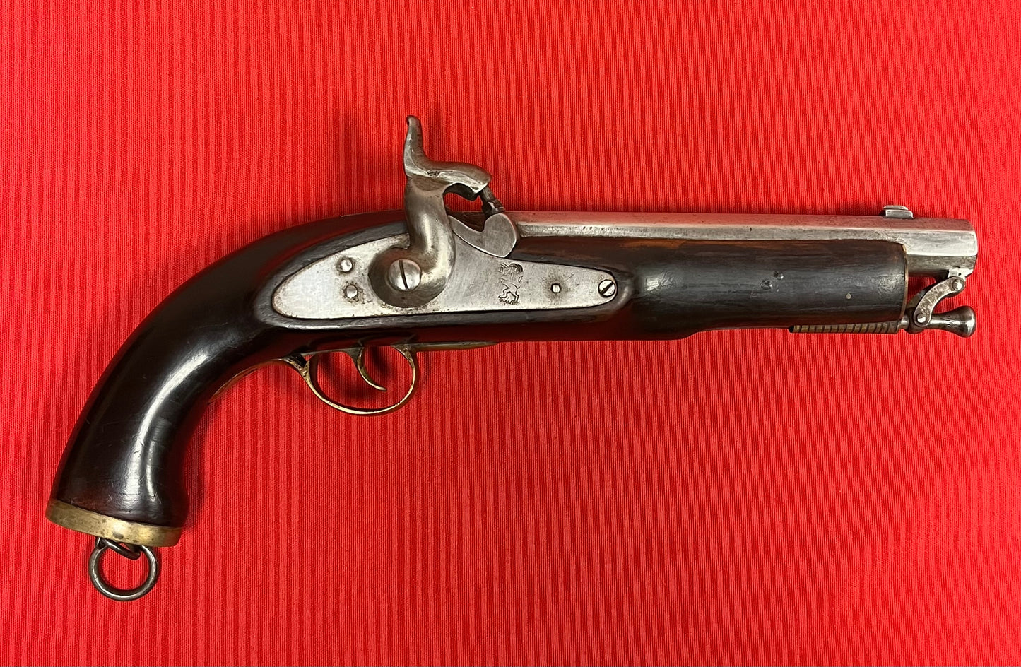 Original British East India Company Model 1843 Percussion Cavalry Horse Pistol