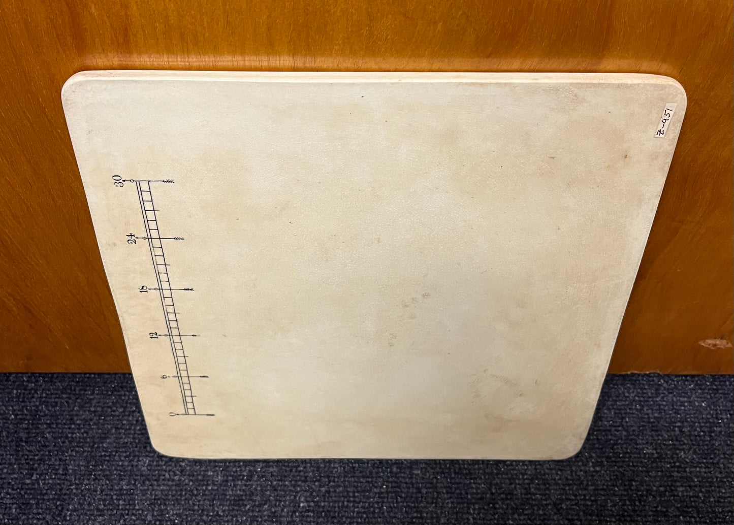 19th Century Pharmacist Chemist Apothecary Pill Tile Slab Ironstone #2