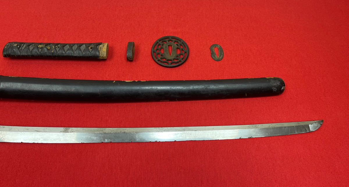 Original Japanese 18th Century Wakizashi Samurai Sword - Edo Period (1603–1868)