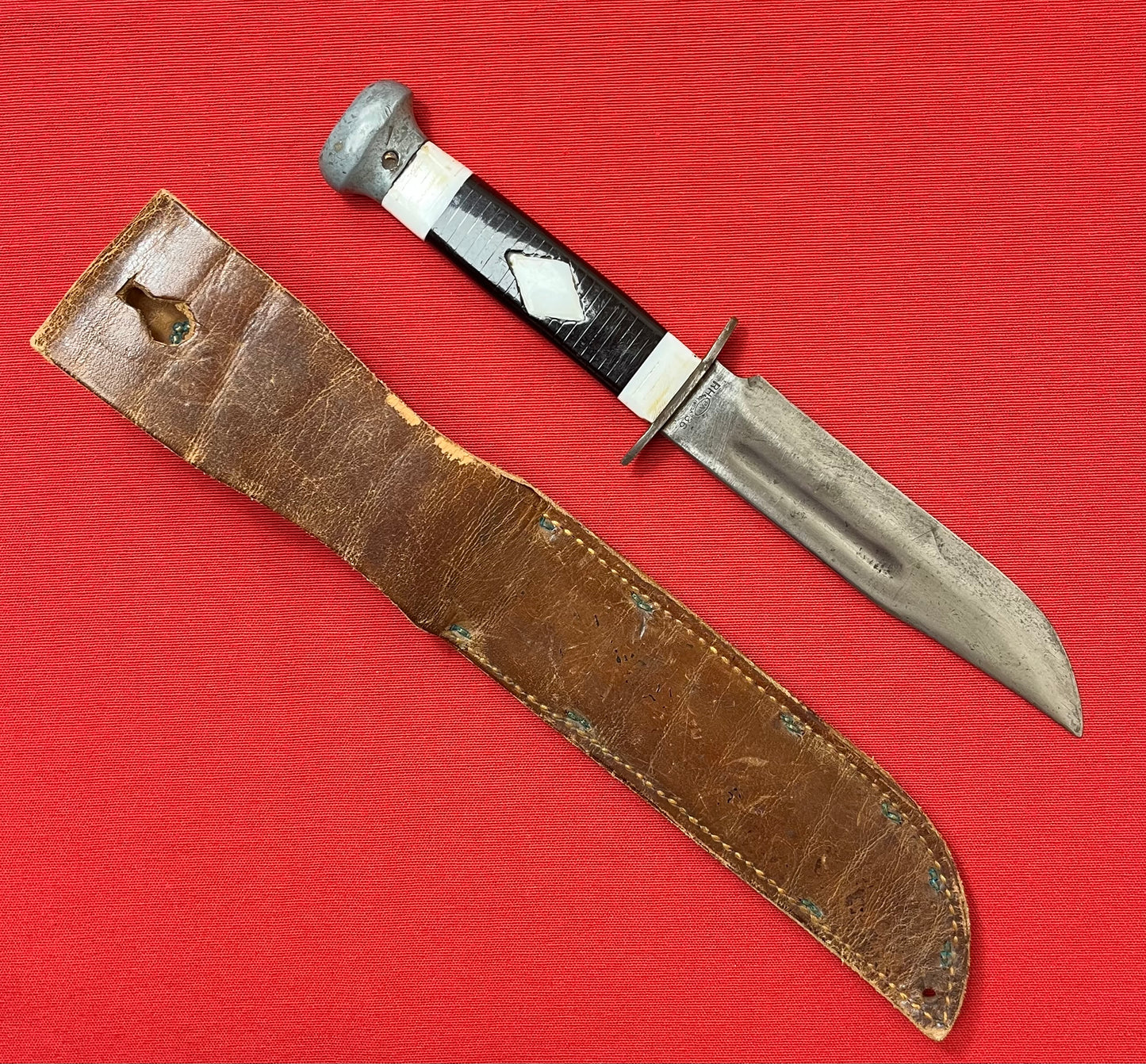 WW2 U.S. Fighting Knife "Trench-Art" Theater Made #4
