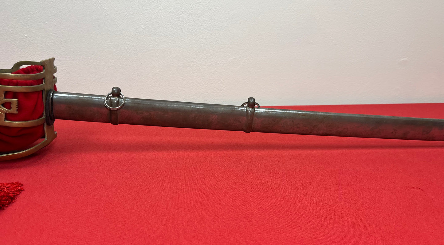 P1828 Scottish Basket-Hilted Claymore Broadsword (High-Grade) Reproduction