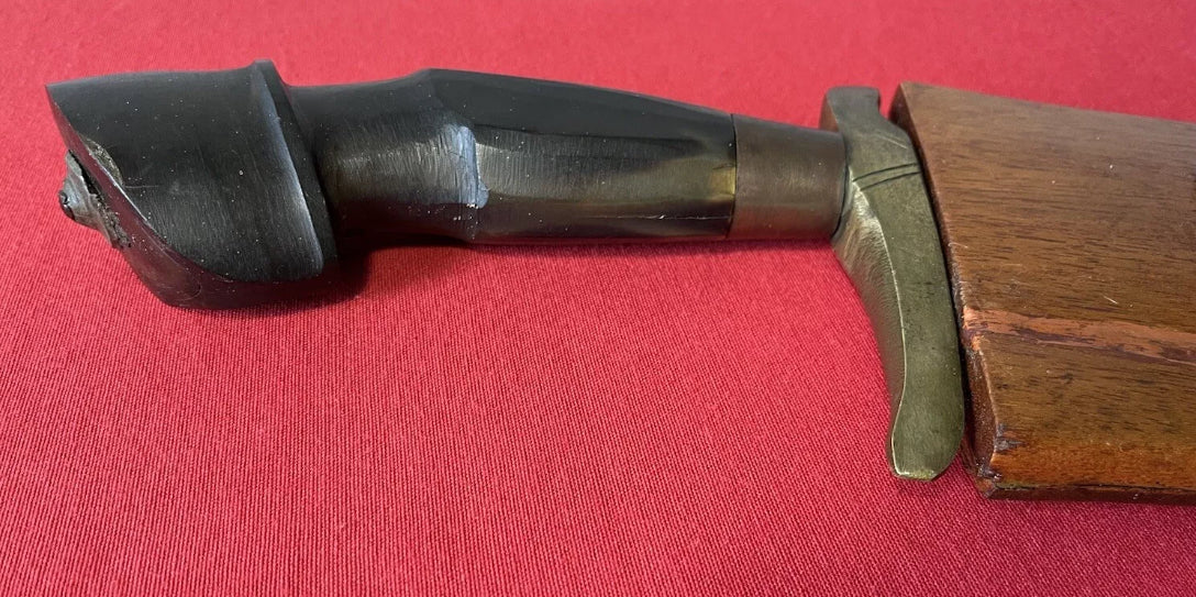 WW2 Philippines Dagger-Machete “Dedicated” by Native Bring-back Theater Made / MASSIVE 2.5 FT