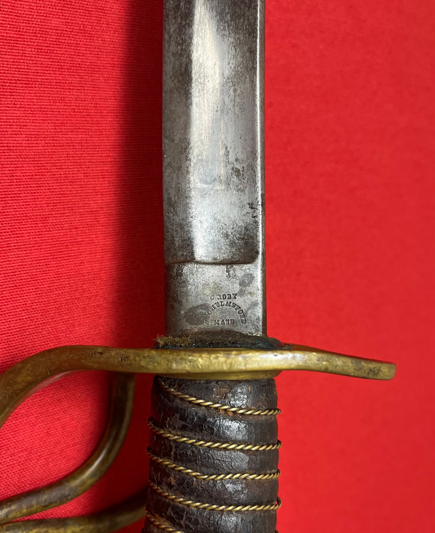 SCARCE - U.S. MODEL 1860 LIGHT CAVALRY SABER & SCABBARD BY - C. ROBY