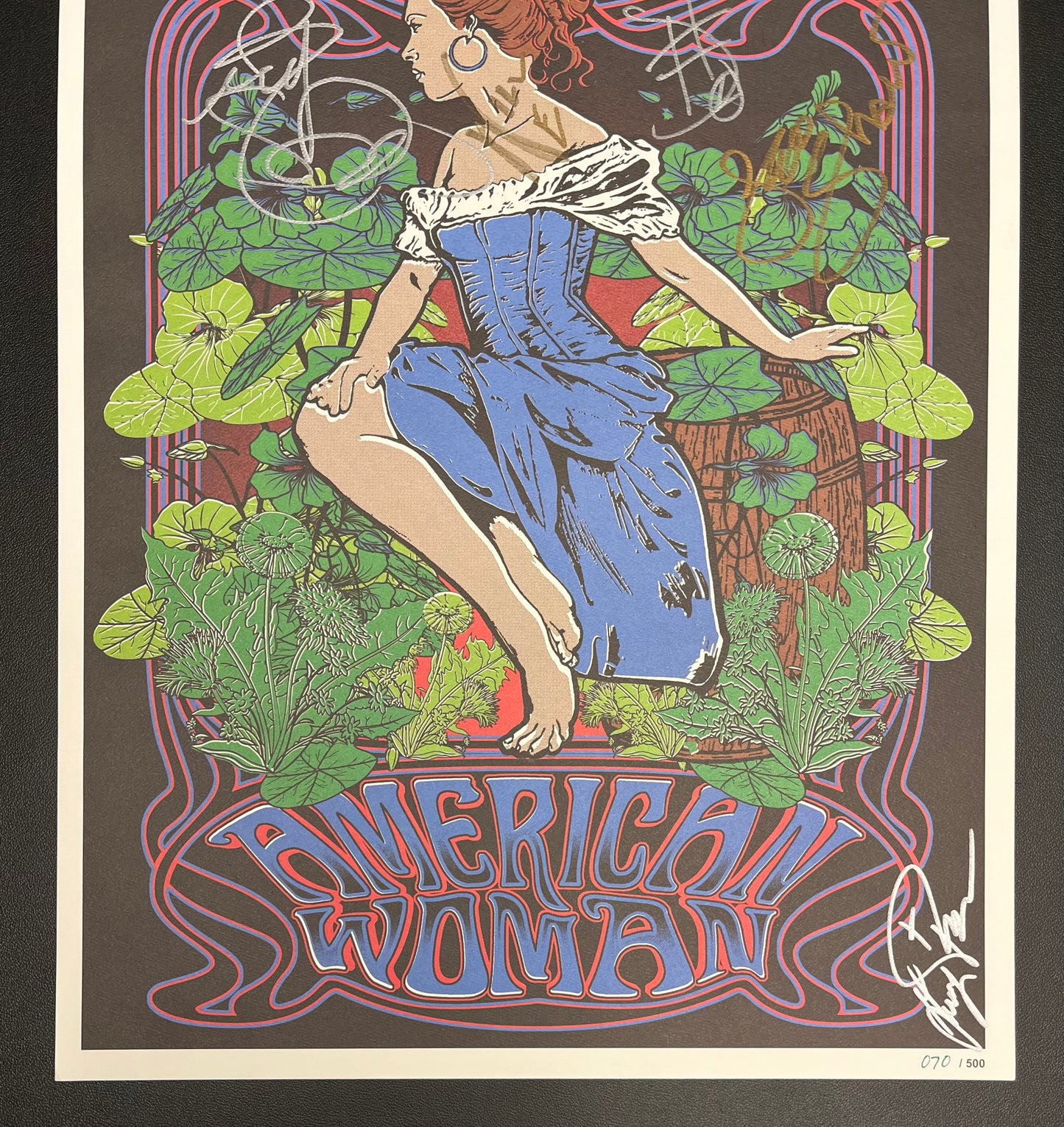 The Guess Who - American Women Signed / Autographed Poster Limited Edition 70/500