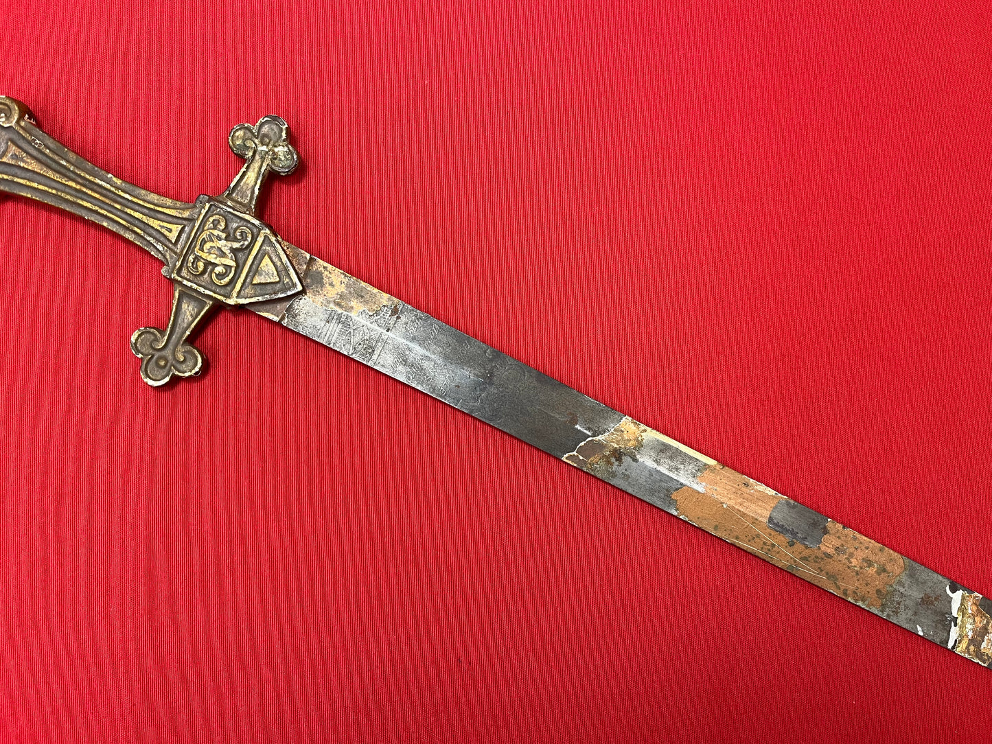 P1856 BRITISH MK.1 DRUMMER’S / MUSICIAN'S SWORD - CIVIL WAR ERA