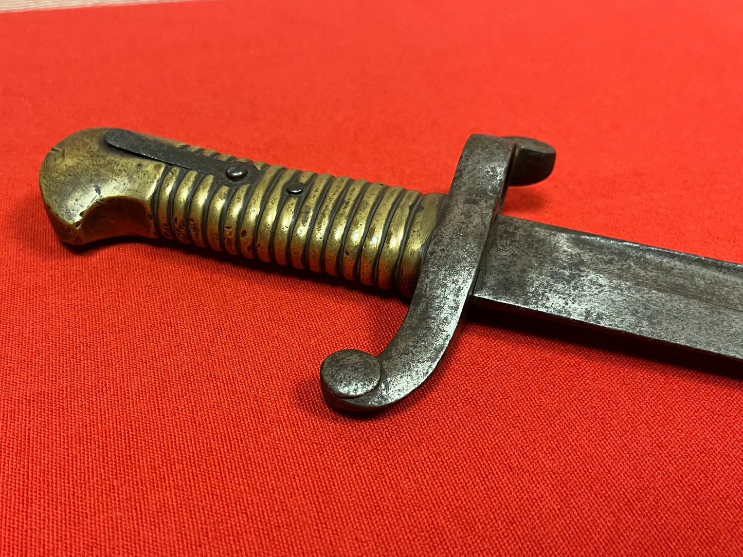 M1842 “YATAGHAN” SABER BAYONET BY F.W.H - CIVIL WAR IMPORT