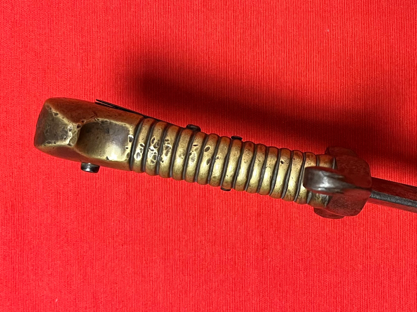 M1842 “YATAGHAN” SABER BAYONET BY F.W.H - CIVIL WAR IMPORT