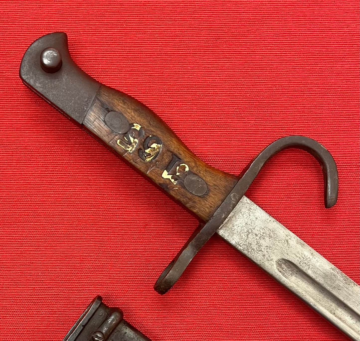 WW2 Japanese Arisaka Type 30 Bayonet & Scabbard / Training