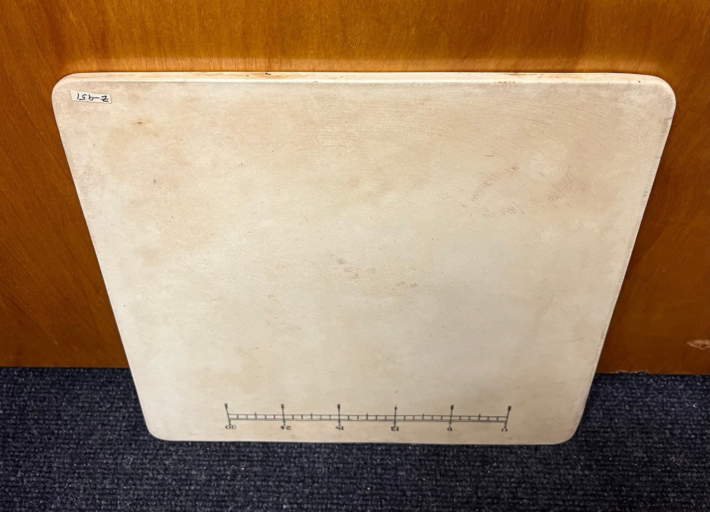 19th Century Pharmacist Chemist Apothecary Pill Tile Slab Ironstone #2