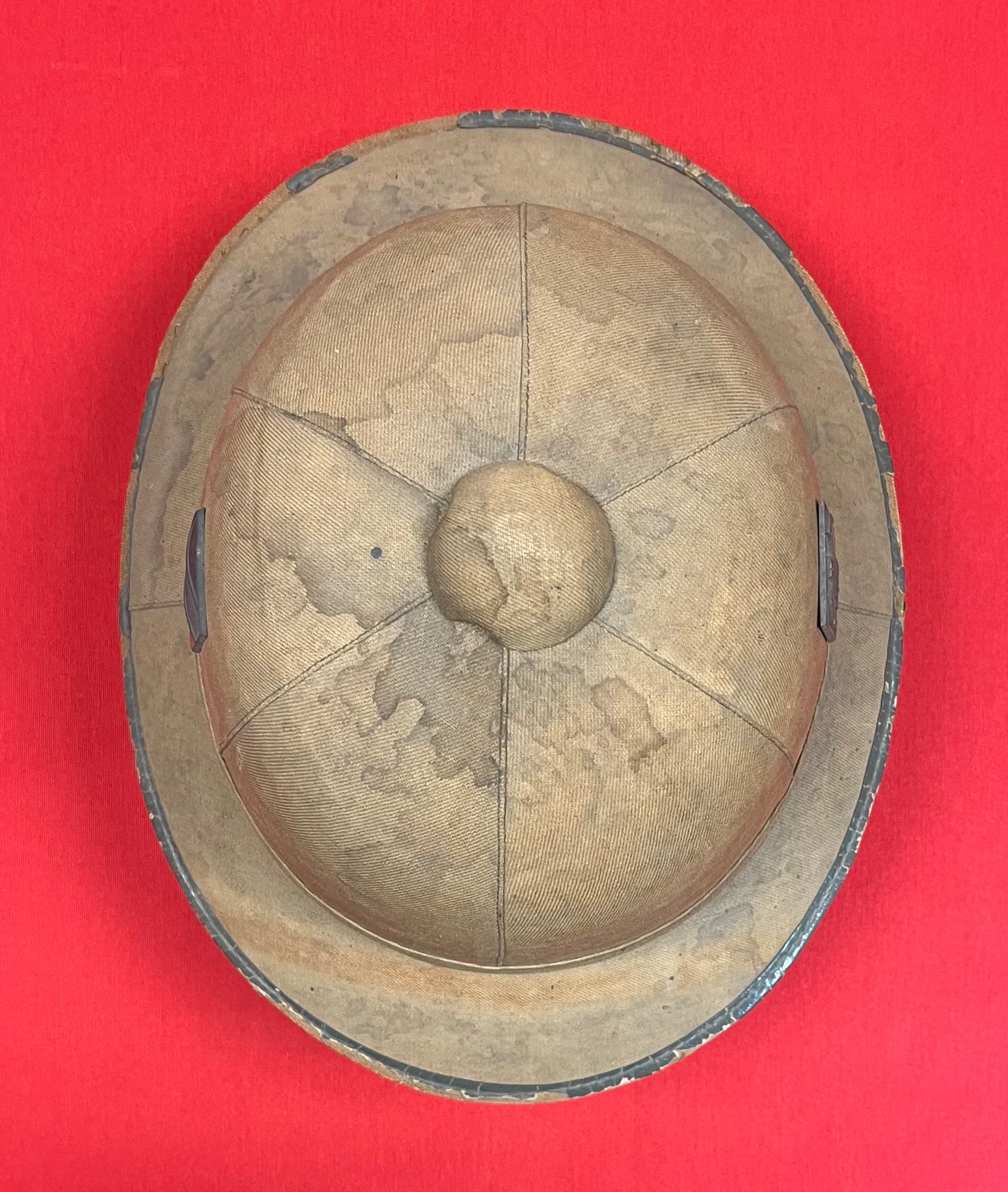 Original WWII German Heer Army Tropical Pith Helmet 1st Pattern