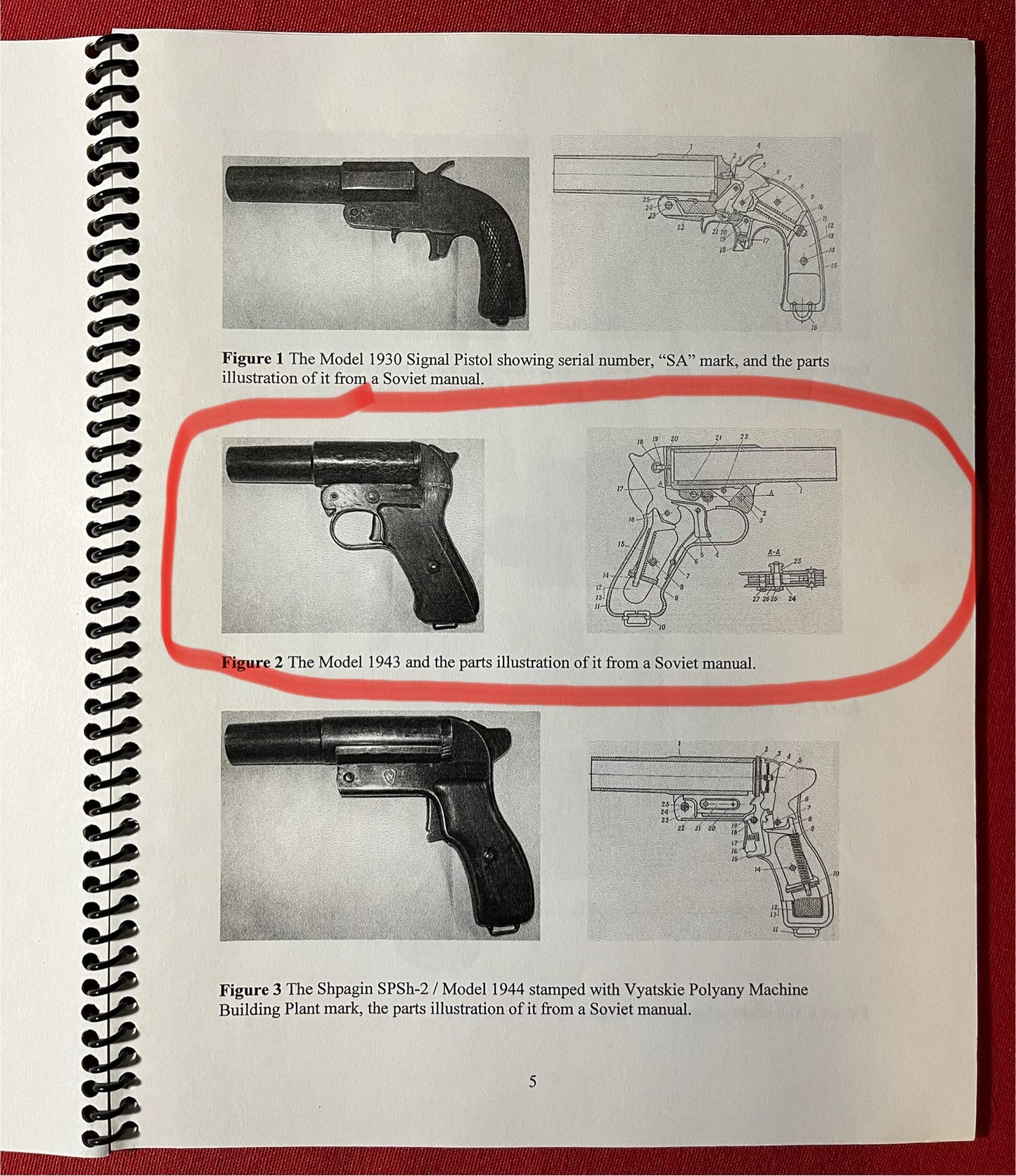 WW2 M1943 Russian Signal / Flare Pistol Model 1943 (Documented)