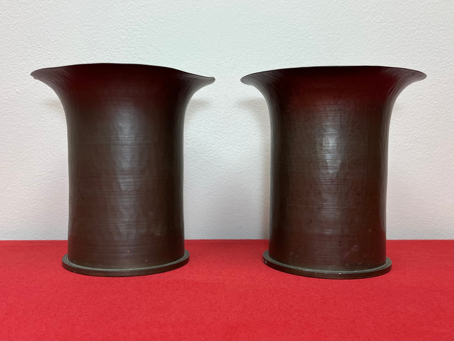WW2 JAPANESE 170MM ARTILLERY SHELL (TRENCH ART) VASES/PLANTERS - LARGE