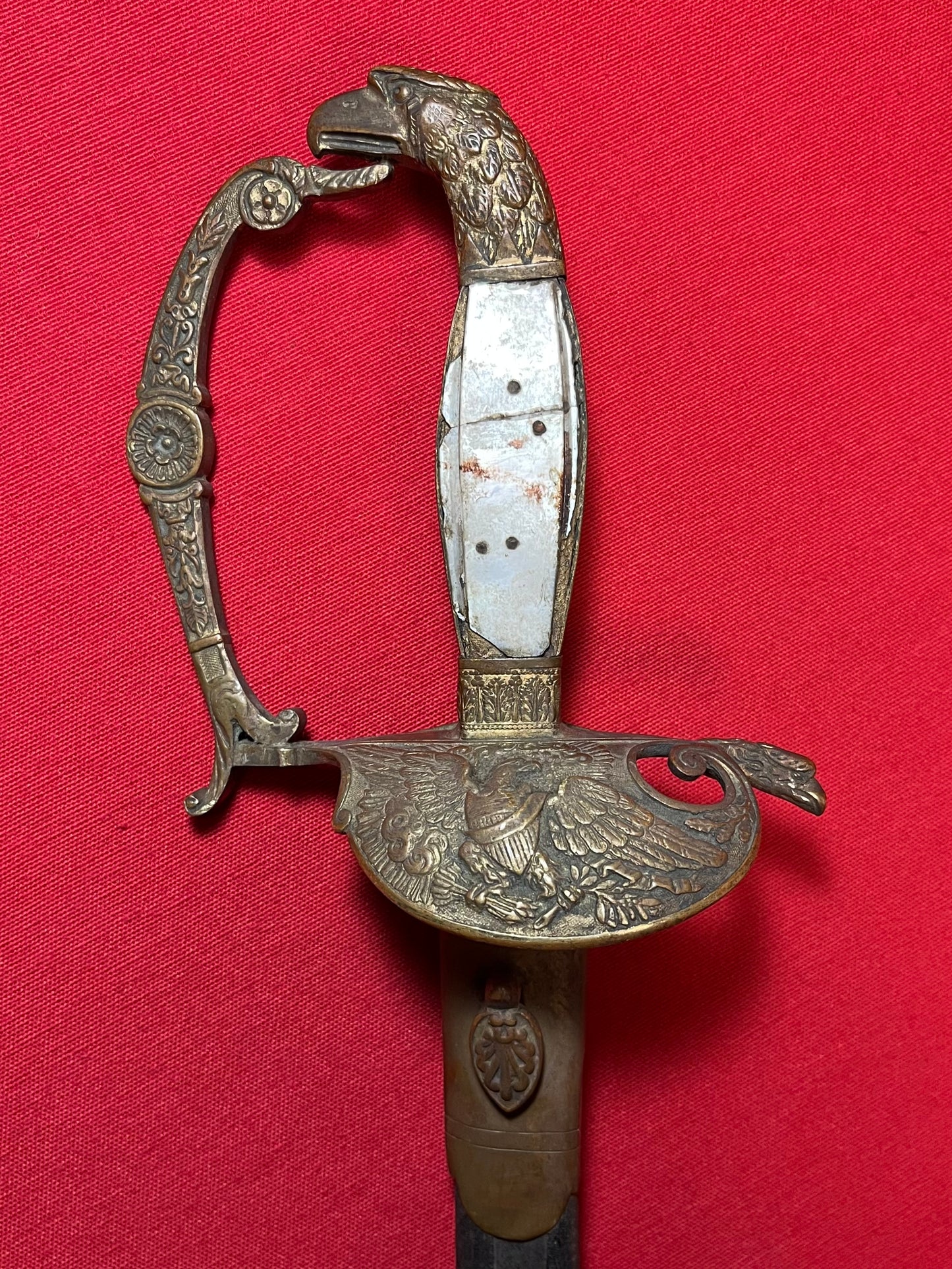 U.S. M1830 Officer's Eagle Head Pommel Sword P. Knecht