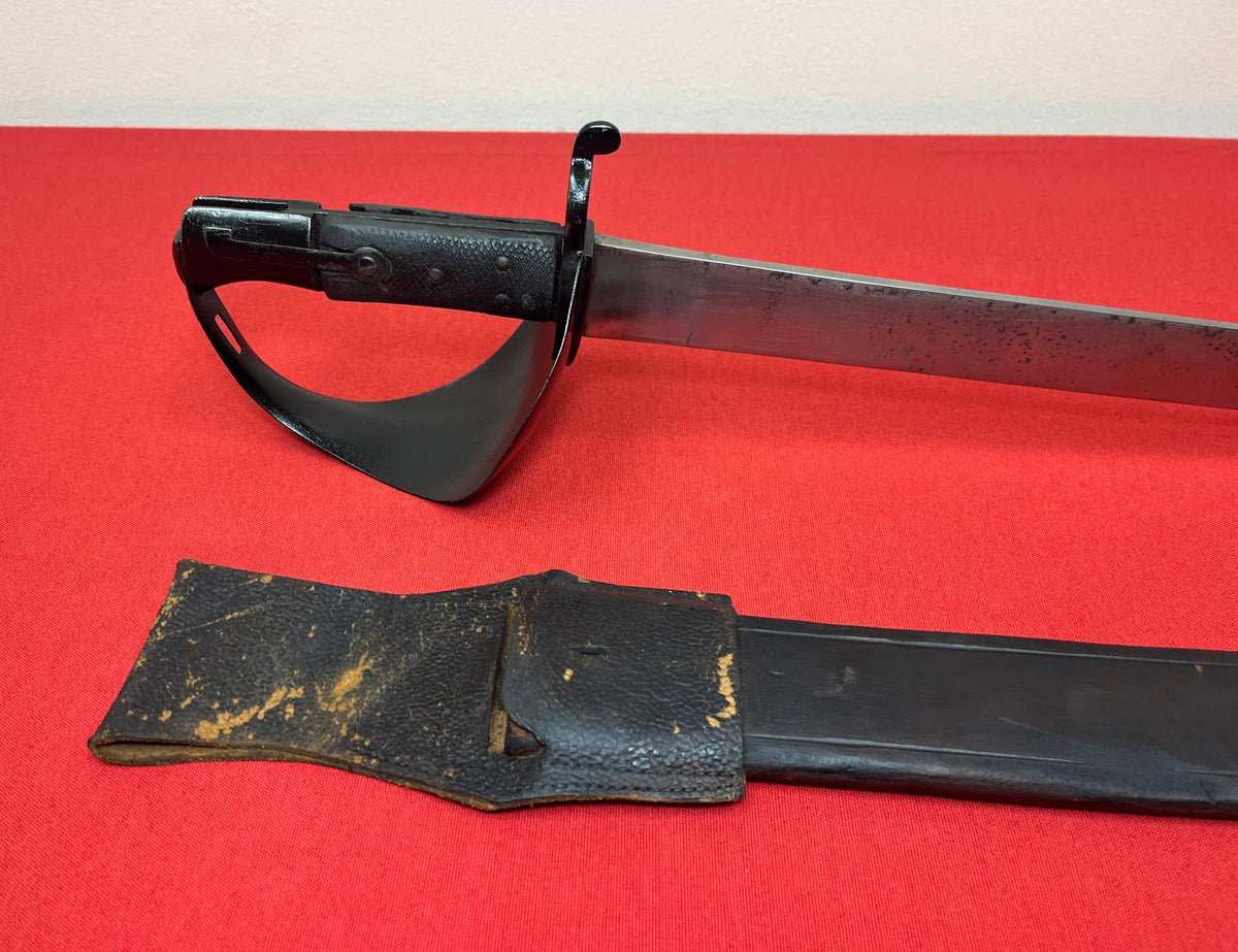 P1859 English Enfield Rifle Naval Cutlass Bayonet - Stone House Museum