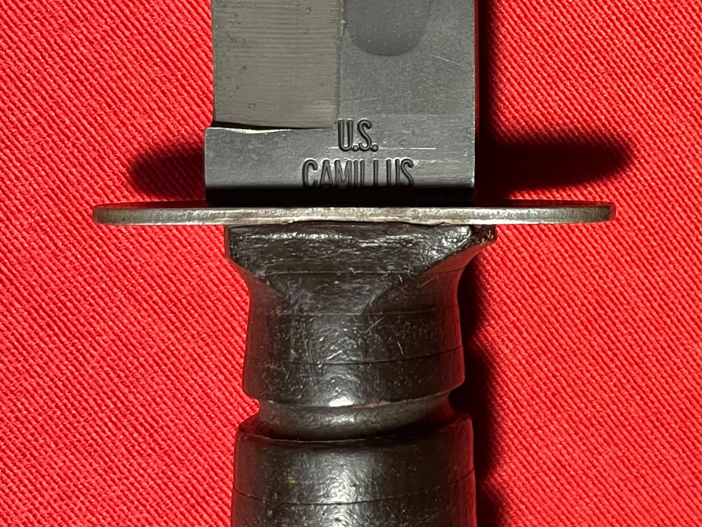 Vietnam Era U.S. CAMILLUS NY MARK 2 Fighting Knife MK2 / Blade "Name" engraved