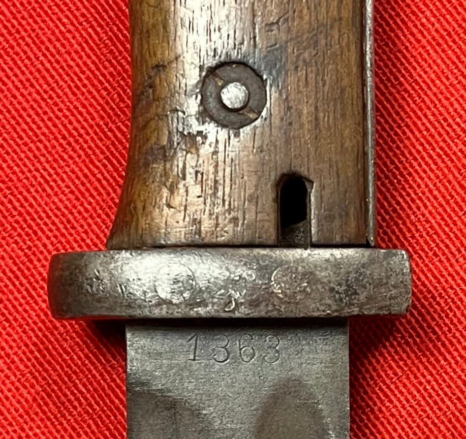 WW2 German Kriegsmarine “Navy” K98 Mauser Bayonet (NORDSEE) NI538K - Scarce
