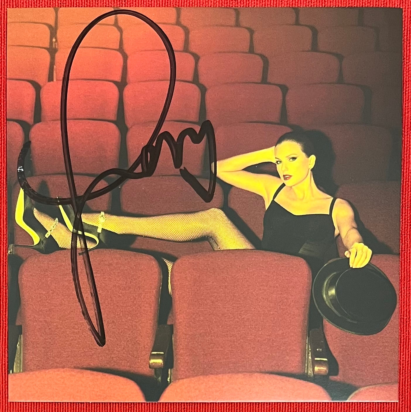Taylor Swift - Signed CD Insert The Life Of A Showgirl #4