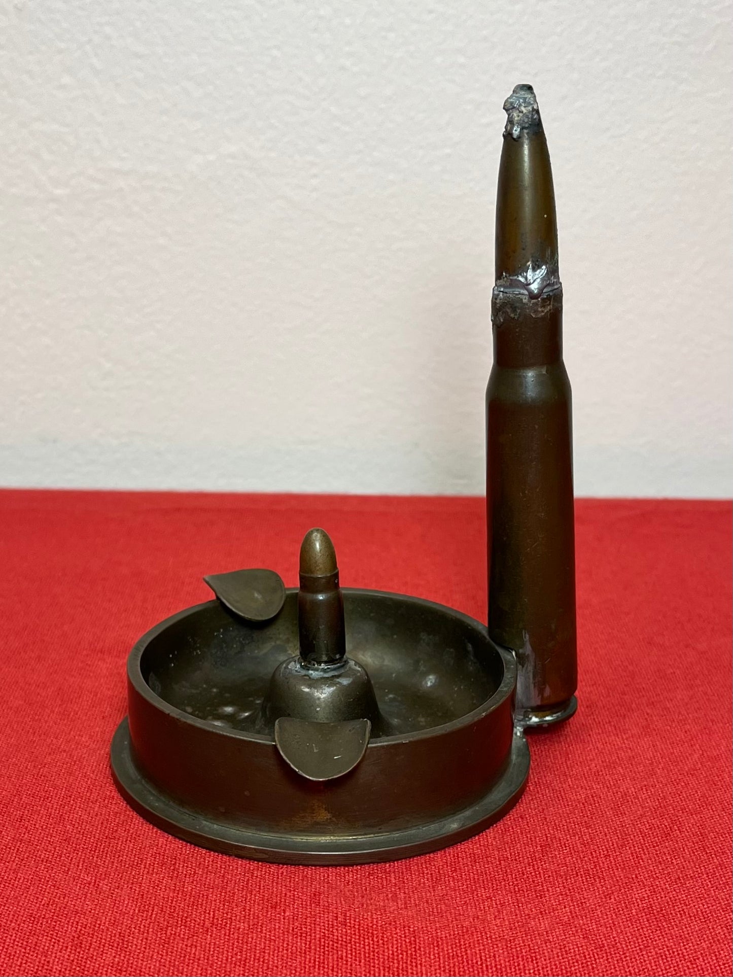 WWII JAPANESE ARTILLERY SHELL (TRENCH ART) ASHTRAY