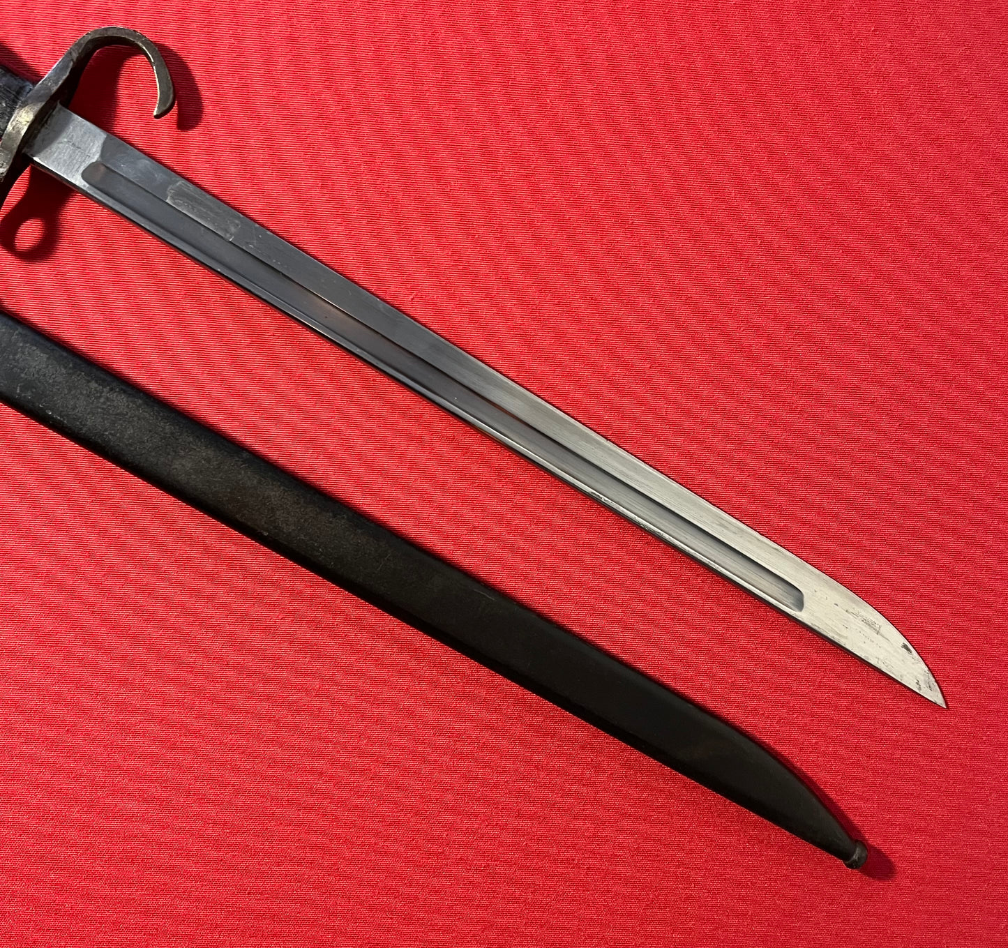 WW2 Japanese Arisaka Type 30 Bayonet & Scabbard / NAGOYA Arsenal Supervision