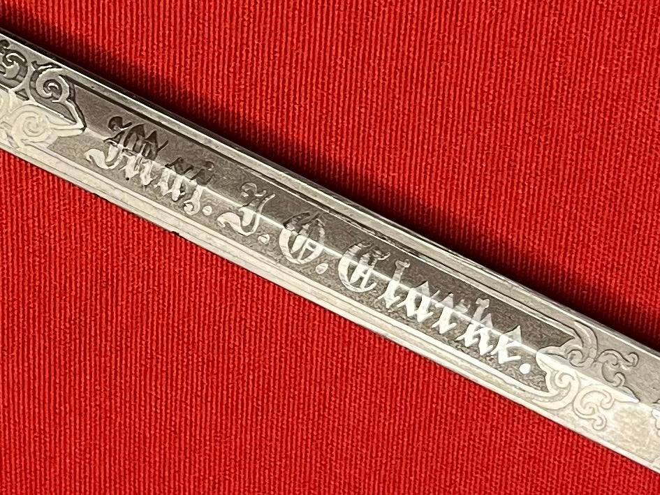 1880-90’s Patriarchs Militant Fraternal Order Sword Odd Fellows Named