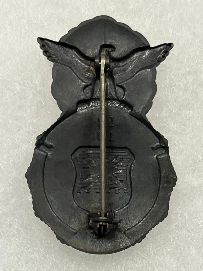 U.S. Air Force Security Police Badge # A02027