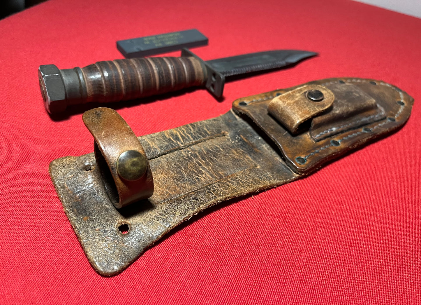 Vietnam Era U.S Pilot Survival Knife by Camillus Dated 5-1973