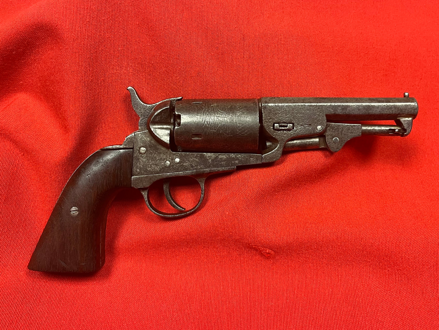 1851 Colt Navy Revolver Belgian Manufactured W/ Patent Acceptance - Civil War Era