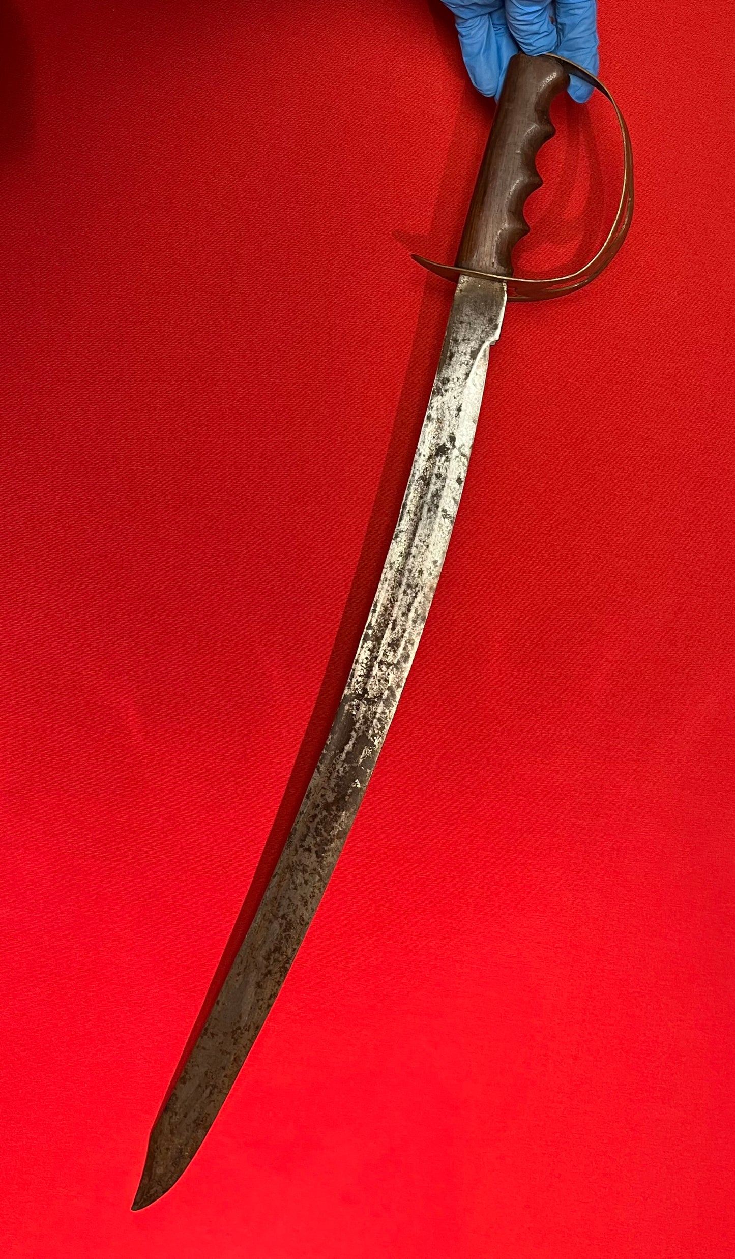 M1895 Dutch Klewang Naval Cutlass-Sword WW2 Japanese Altered "Trench Art" Handle