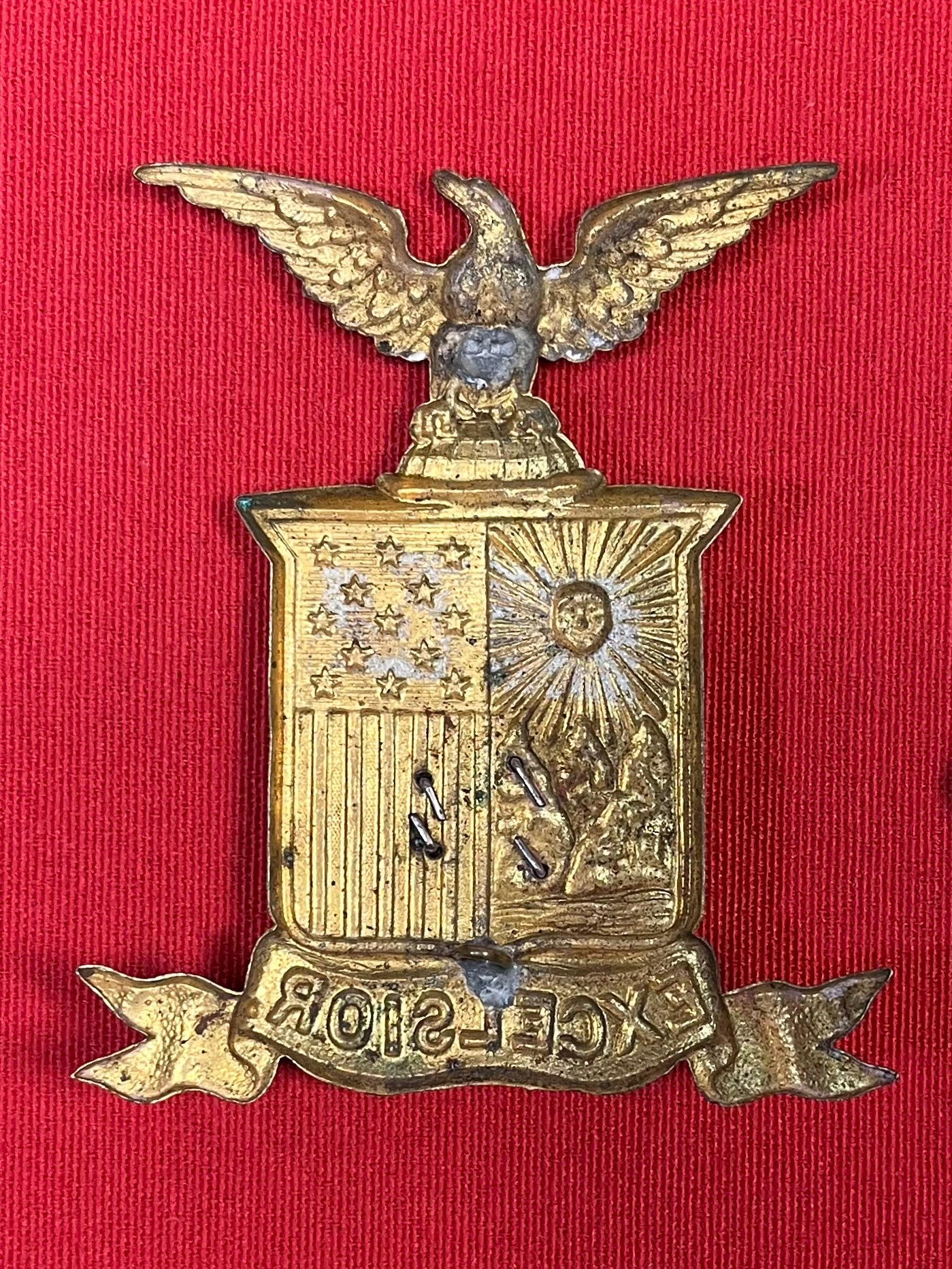 U.S. Indian Wars / Spanish American War - New York National Guard Cap & Insignia
