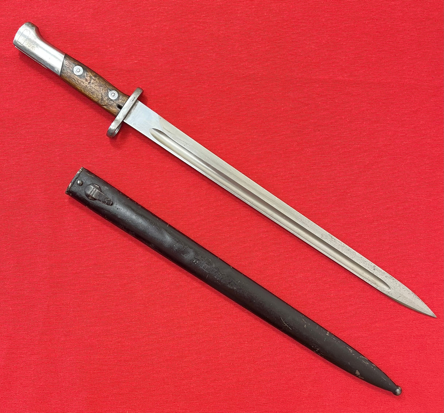 WWII M1924 Yugoslavian Mauser "LONG" BT3 Bayonet - Scarce