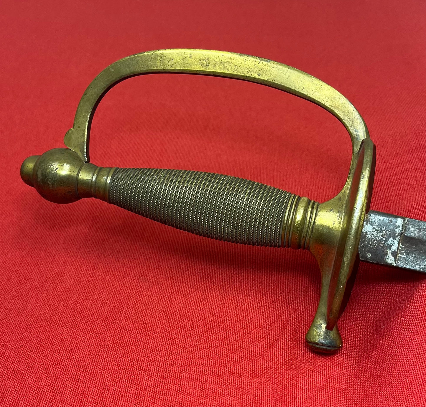 U.S. M1840 NCO Non-Commissioned Officer's Sword by Emerson & Silver Dated 1863 - Civil War Era