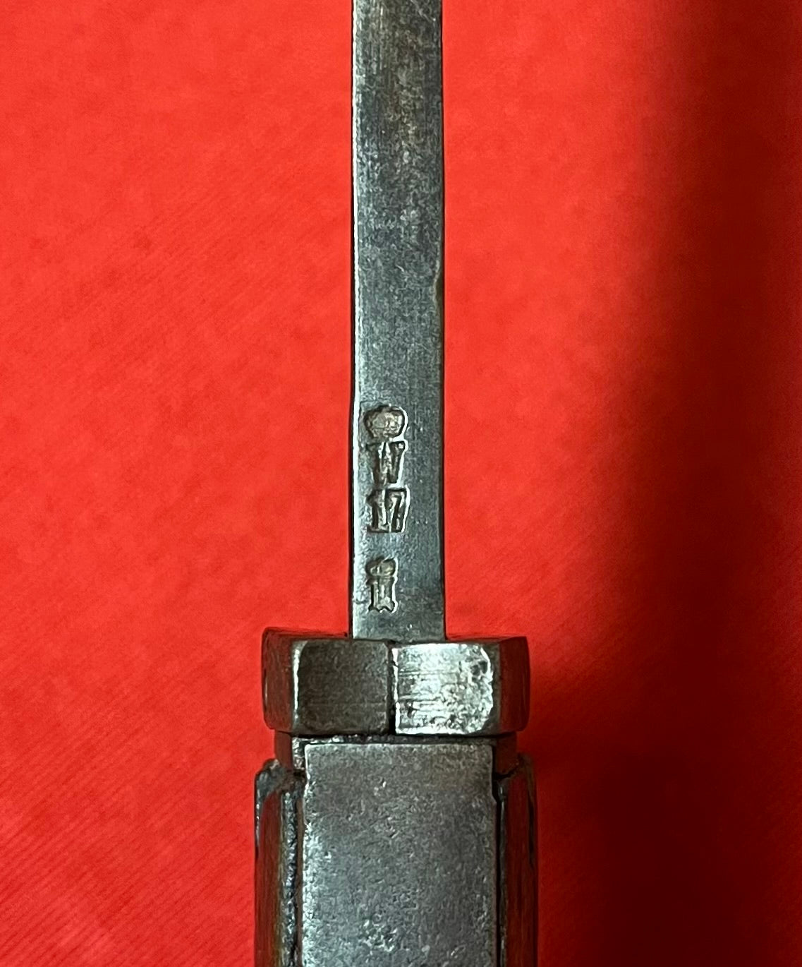 WW1 GERMAN M1898 Butcher Bayonet 1917 Dated - Battlefield Pick-Up !!!