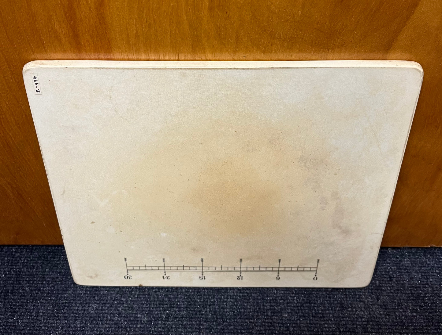 19th Century Pharmacist Chemist Apothecary Pill Tile Slab Ironstone #3