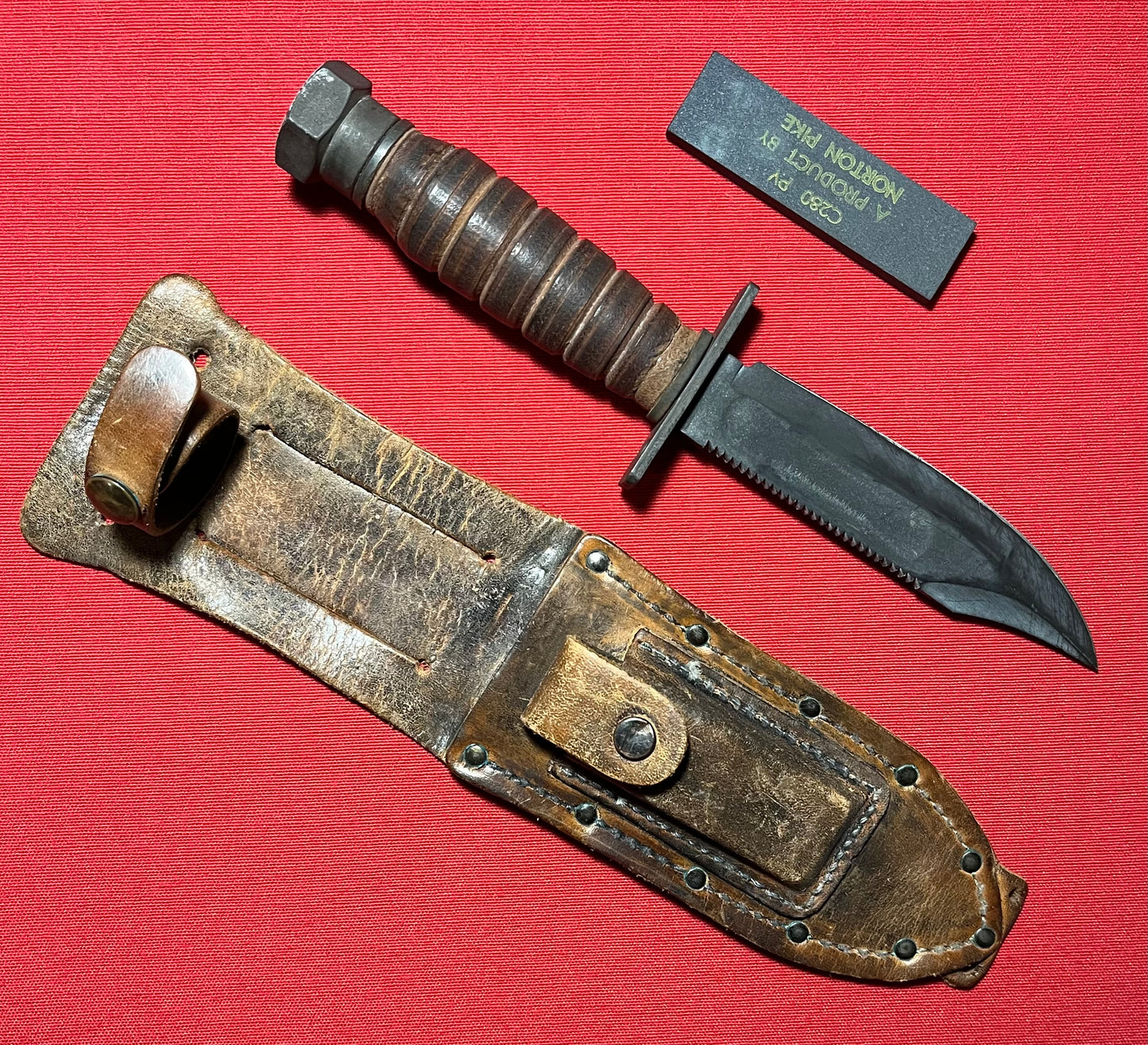 Vietnam Era U.S Pilot Survival Knife by Camillus Dated 5-1973