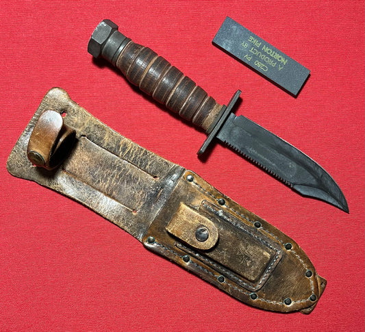 Vietnam Era U.S Pilot Survival Knife by Camillus Dated 5-1973