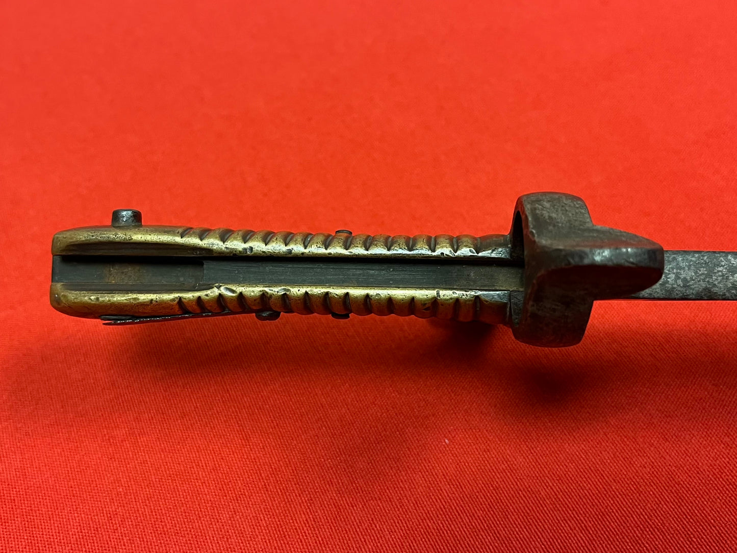 M1842 “YATAGHAN” SABER BAYONET BY F.W.H - CIVIL WAR IMPORT