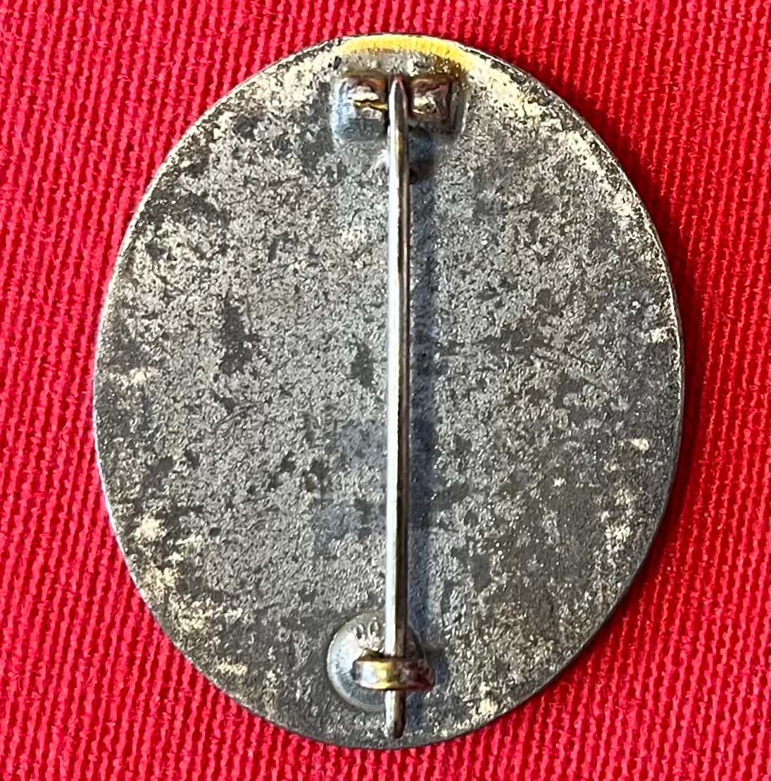 WW2 German 1939 Silver Wound Badge Maker Marked “100”