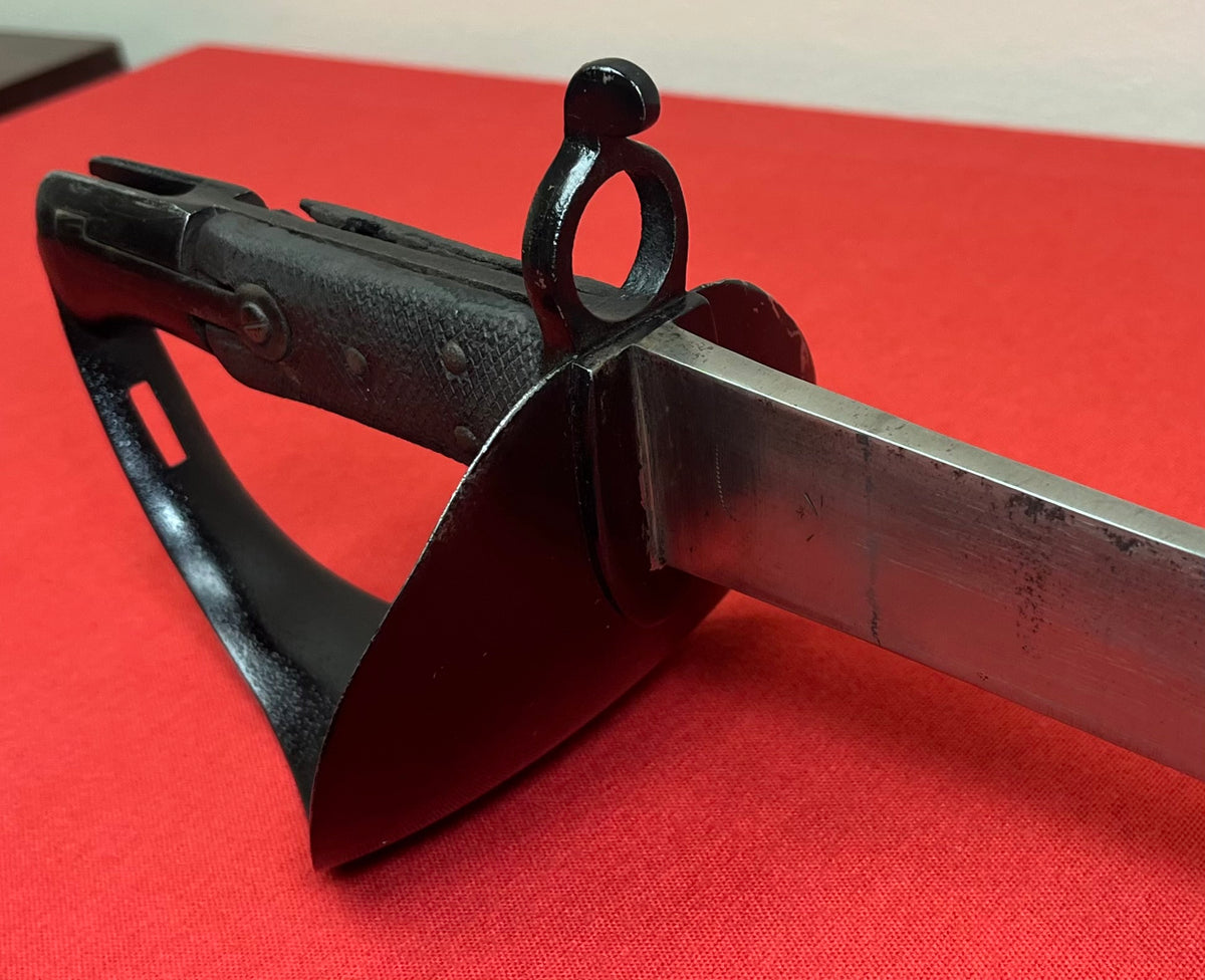 P1859 English Enfield Rifle Naval Cutlass Bayonet - Stone House Museum